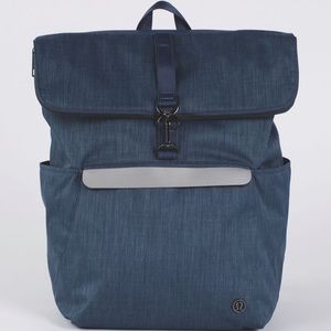 Blue Lululemon Rise and Shine backpack
